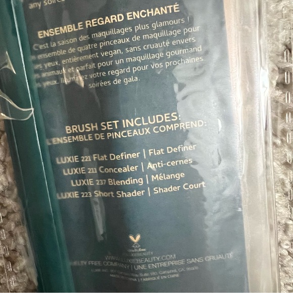 NWT Luxie Eye Brush Set - Picture 4 of 4